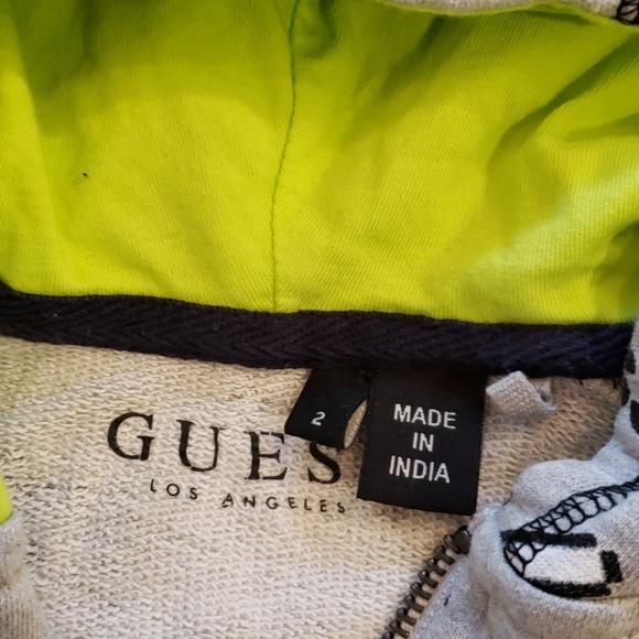 GUESS-ZIP UP HOODIE - Picture 3 of 7